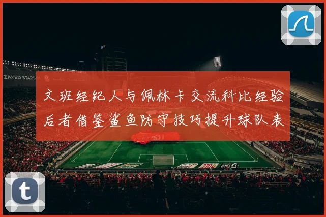 文班经纪人与佩林卡交流科比经验后者借鉴鲨鱼防守技巧提升球队表现