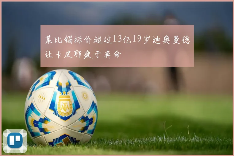 莱比锡标价超过13亿19岁迪奥曼德让卡皮耶疲于奔命