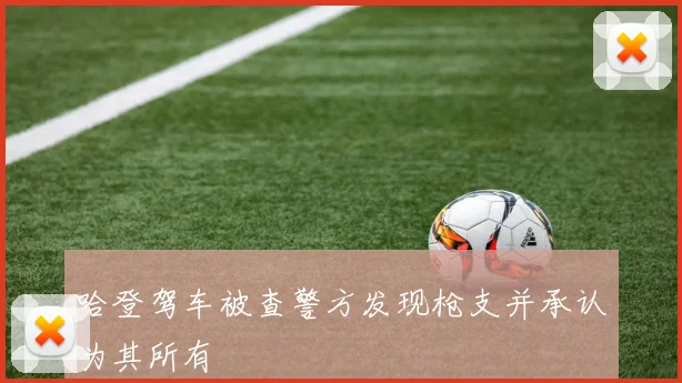 哈登驾车被查警方发现枪支并承认为其所有